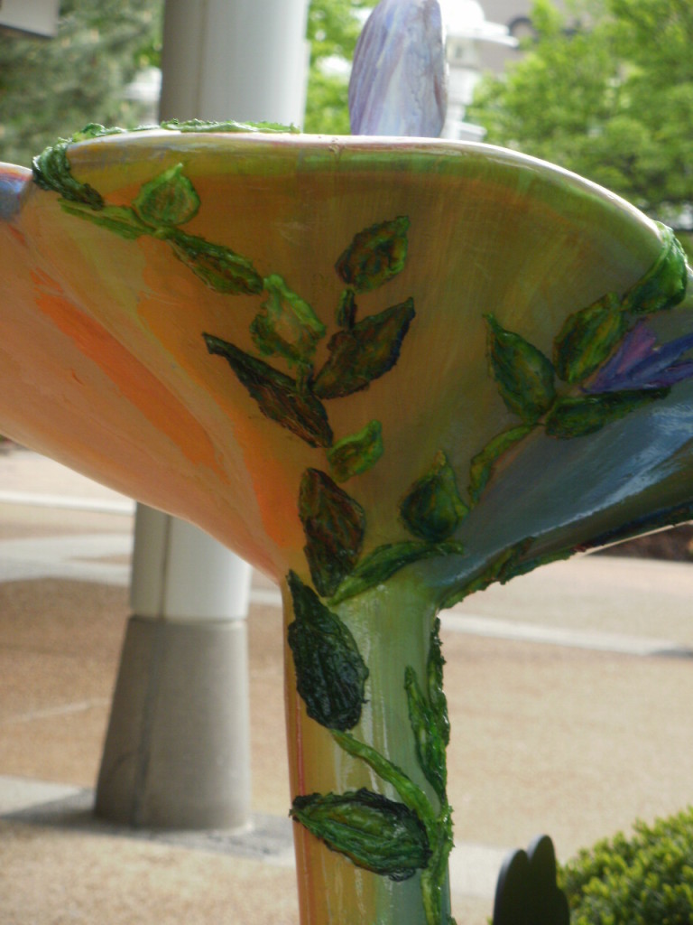 Close up of underside